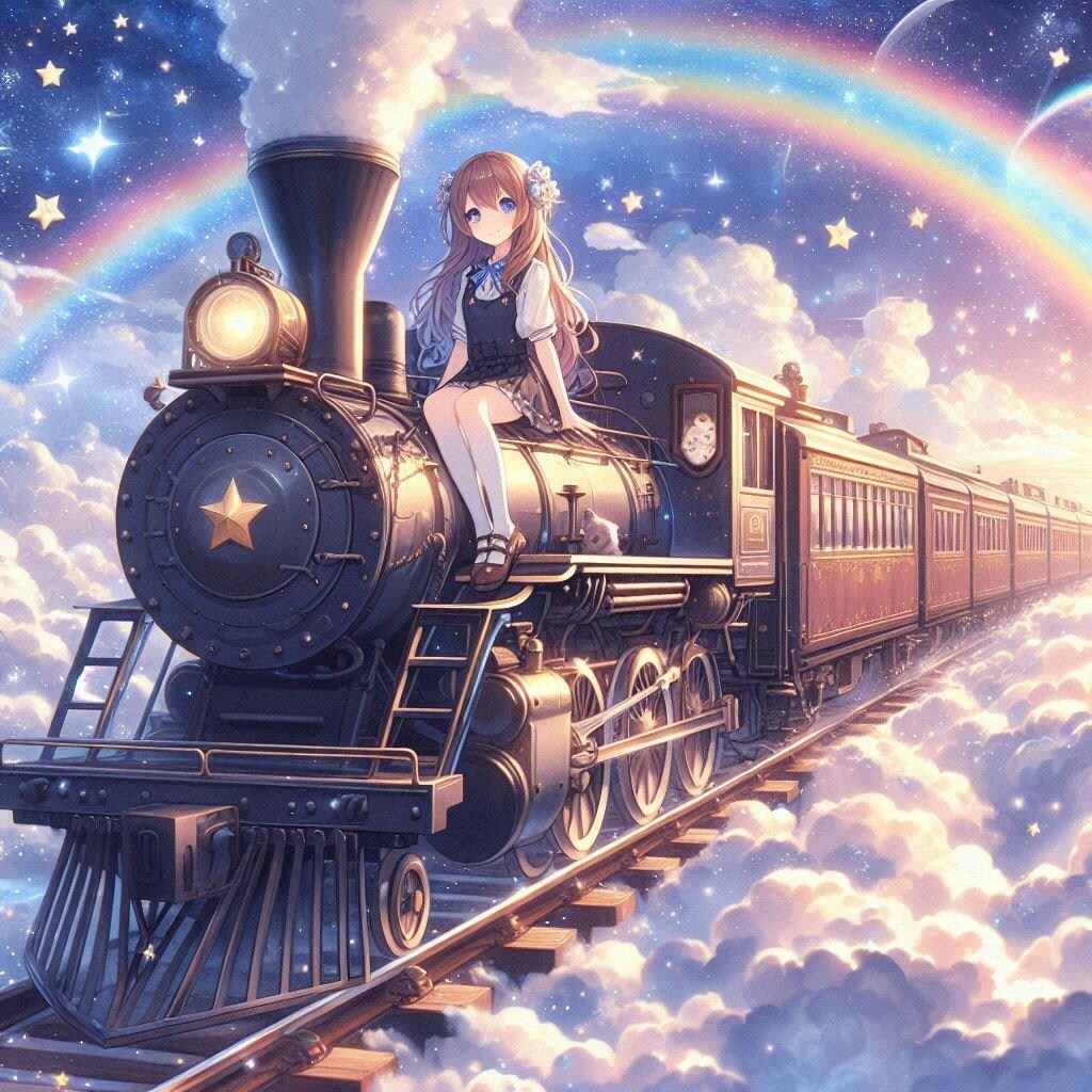 夢の国への鉄道の旅