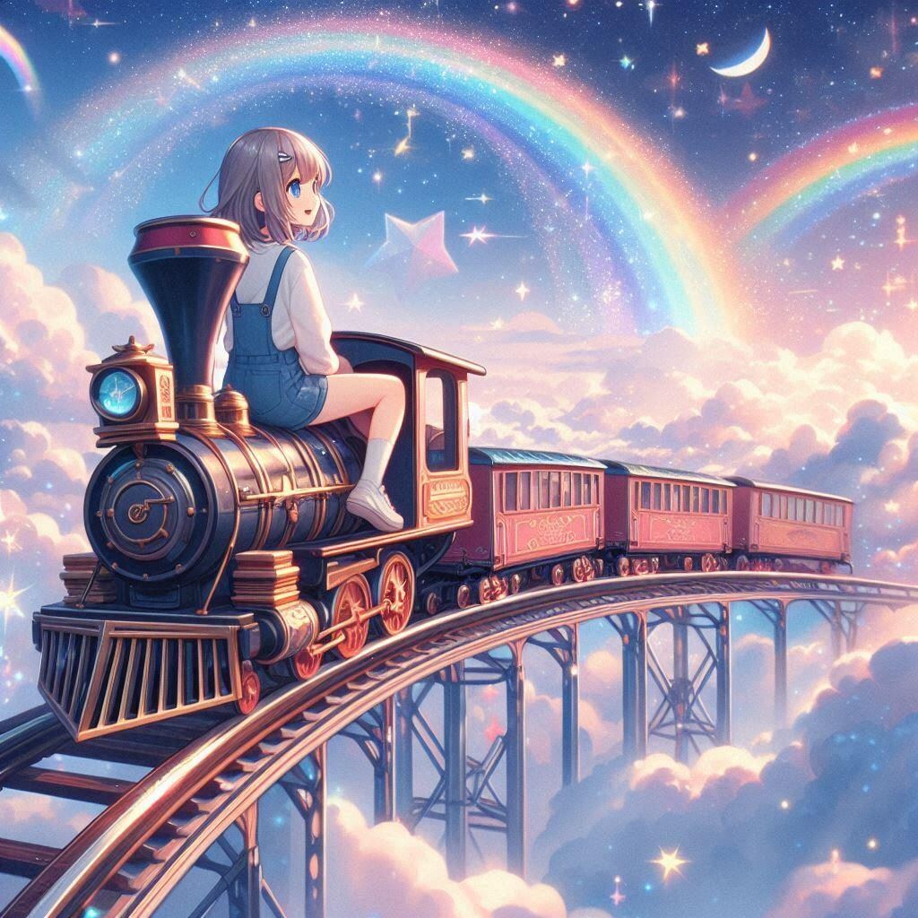 夢の国への鉄道の旅