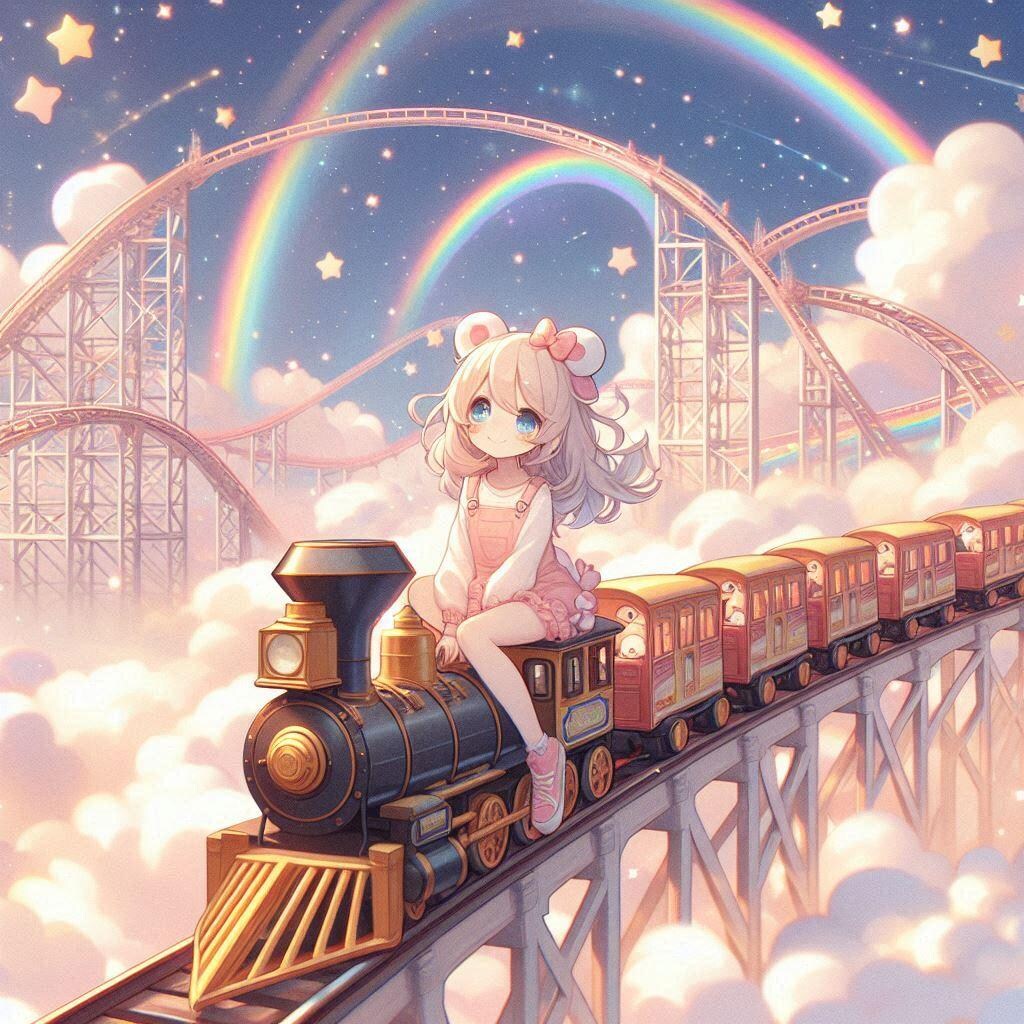 夢の国への鉄道の旅