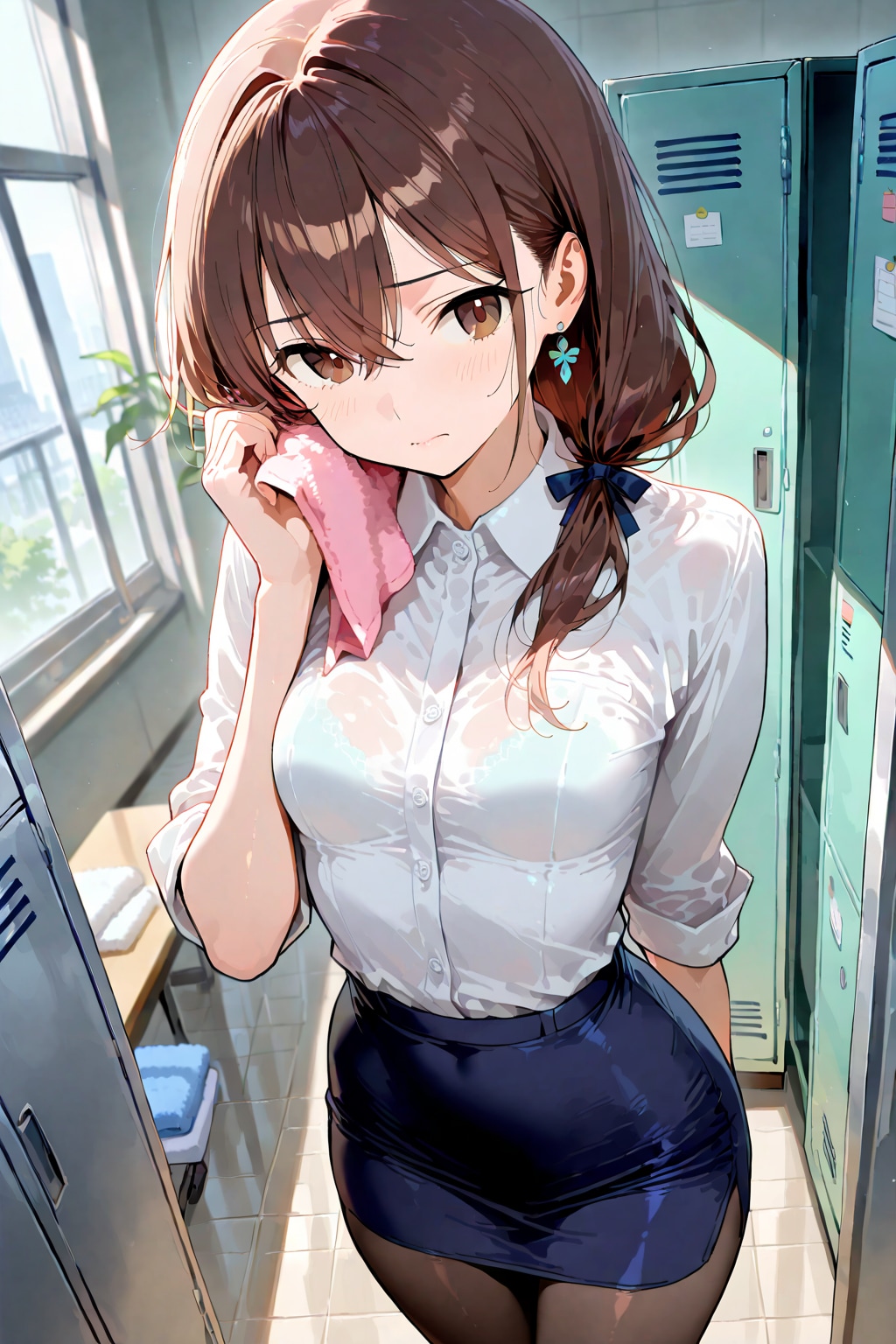 歩美 OL ver. (10) | の人気AIイラスト・グラビア