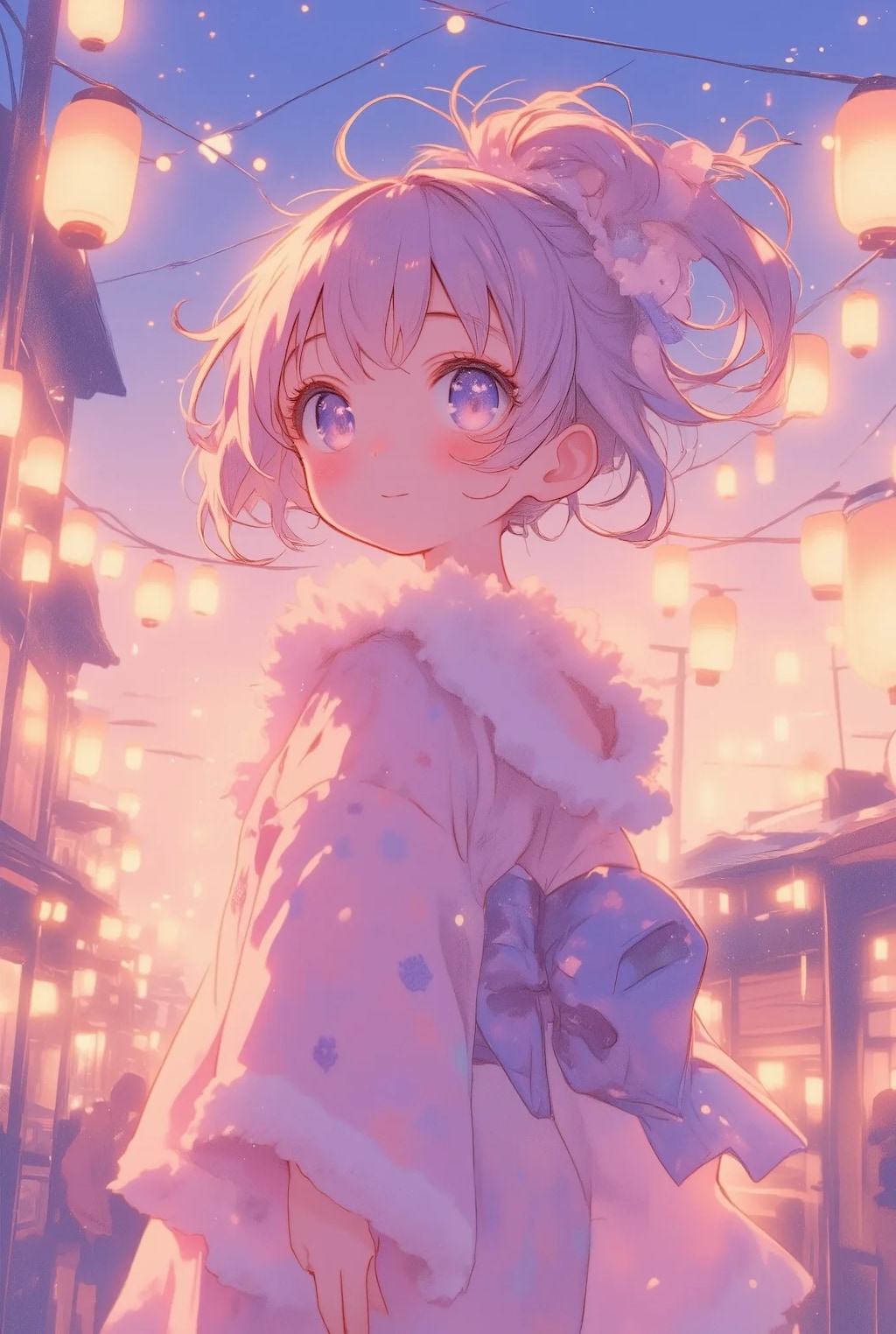 フリフリポニテ浴衣ちゃん