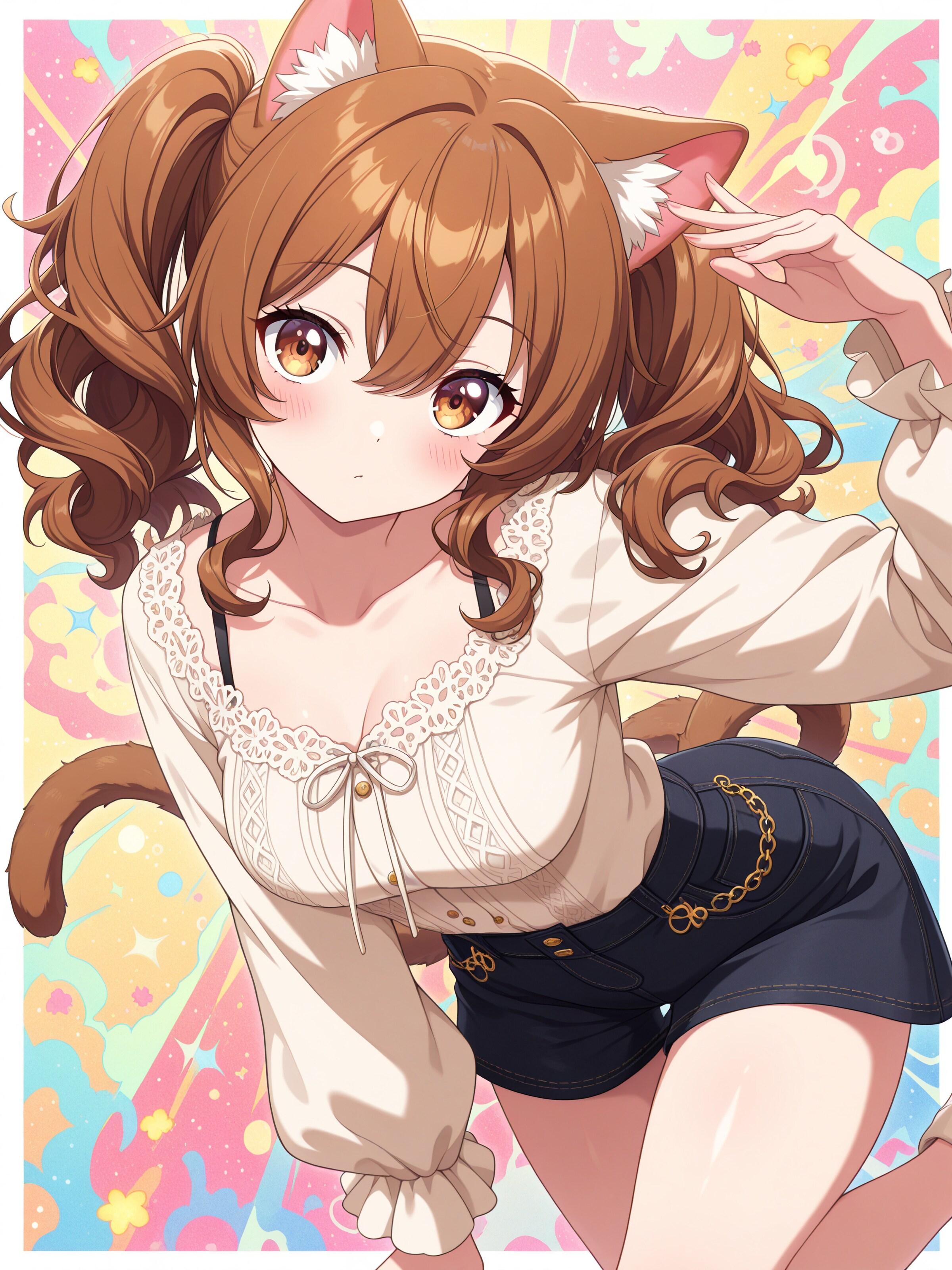 ツインテなうちの子