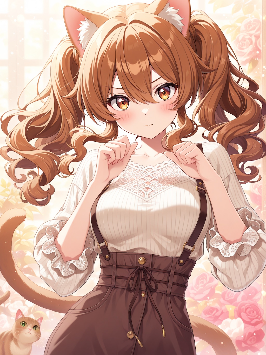ツインテなうちの子