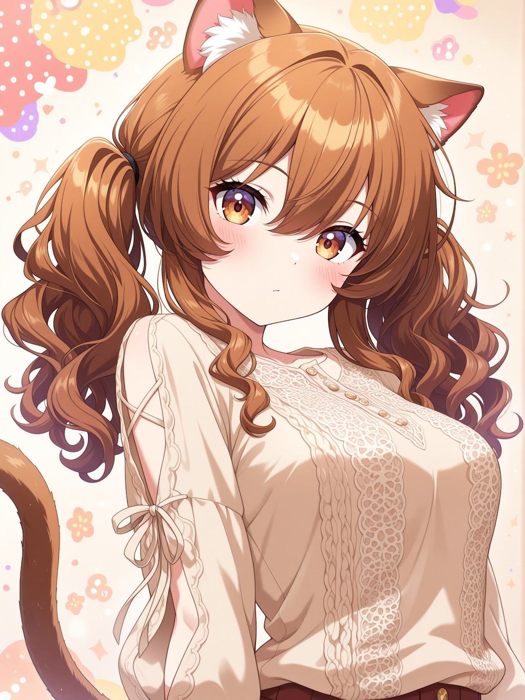 ツインテなうちの子