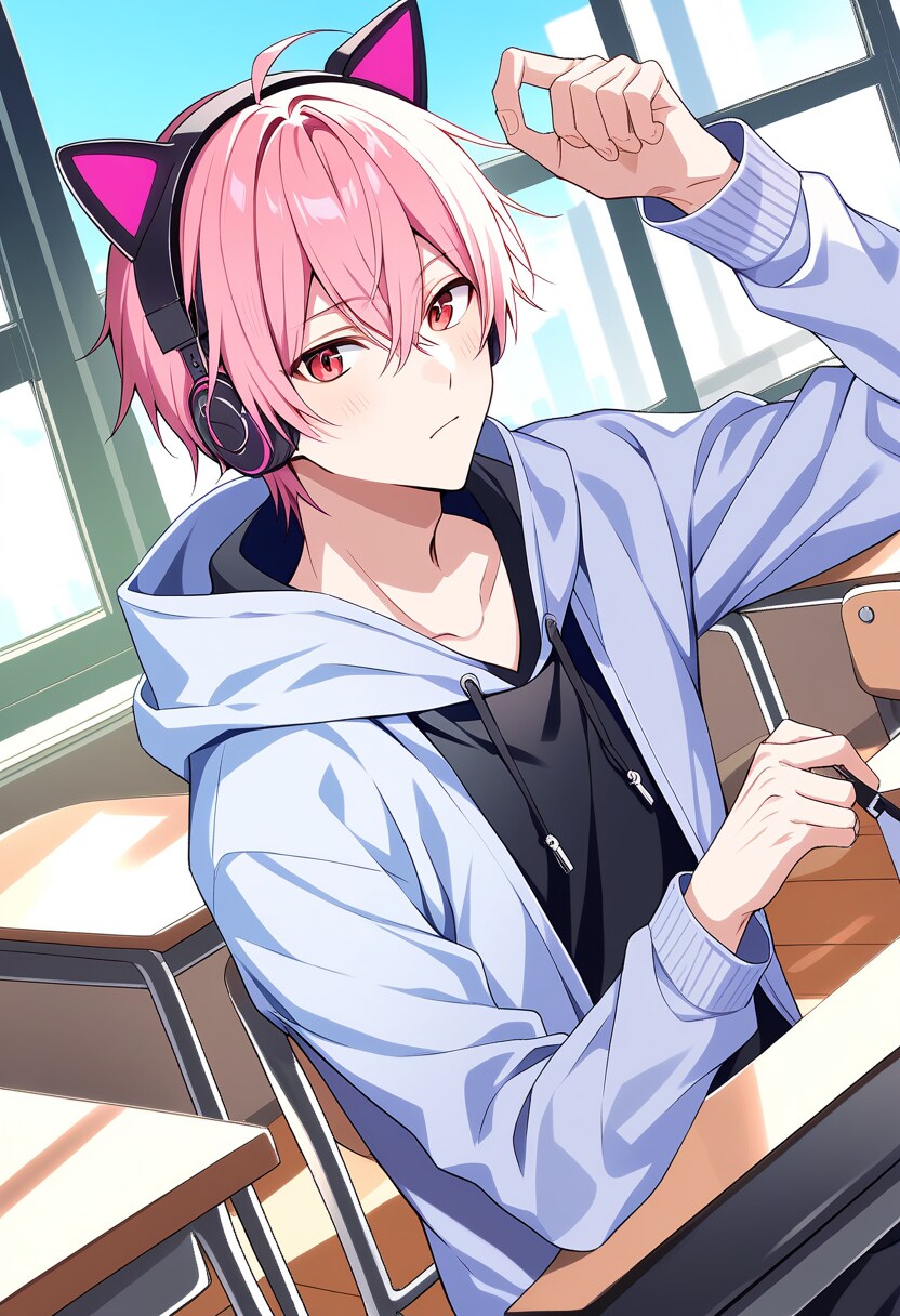 猫耳ヘッドホン | の人気AIイラスト・グラビア