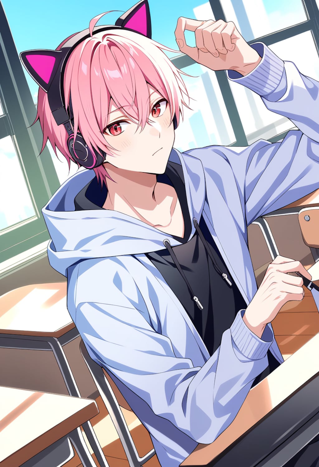 猫耳ヘッドホン