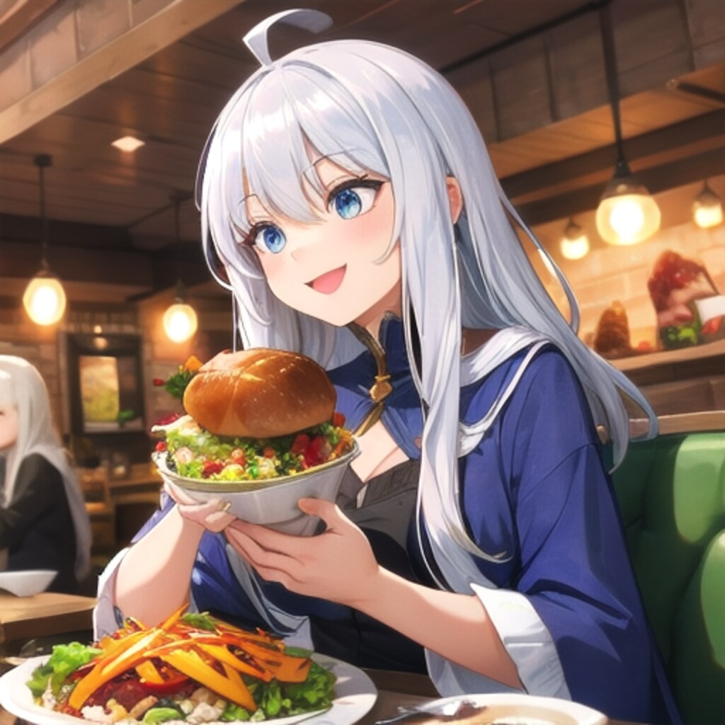 食べてるのは誰でしょうか？それは私です。