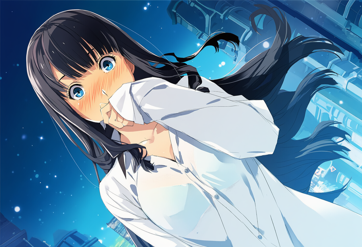 NADEちゃんの萌え袖 | の人気AIイラスト・グラビア