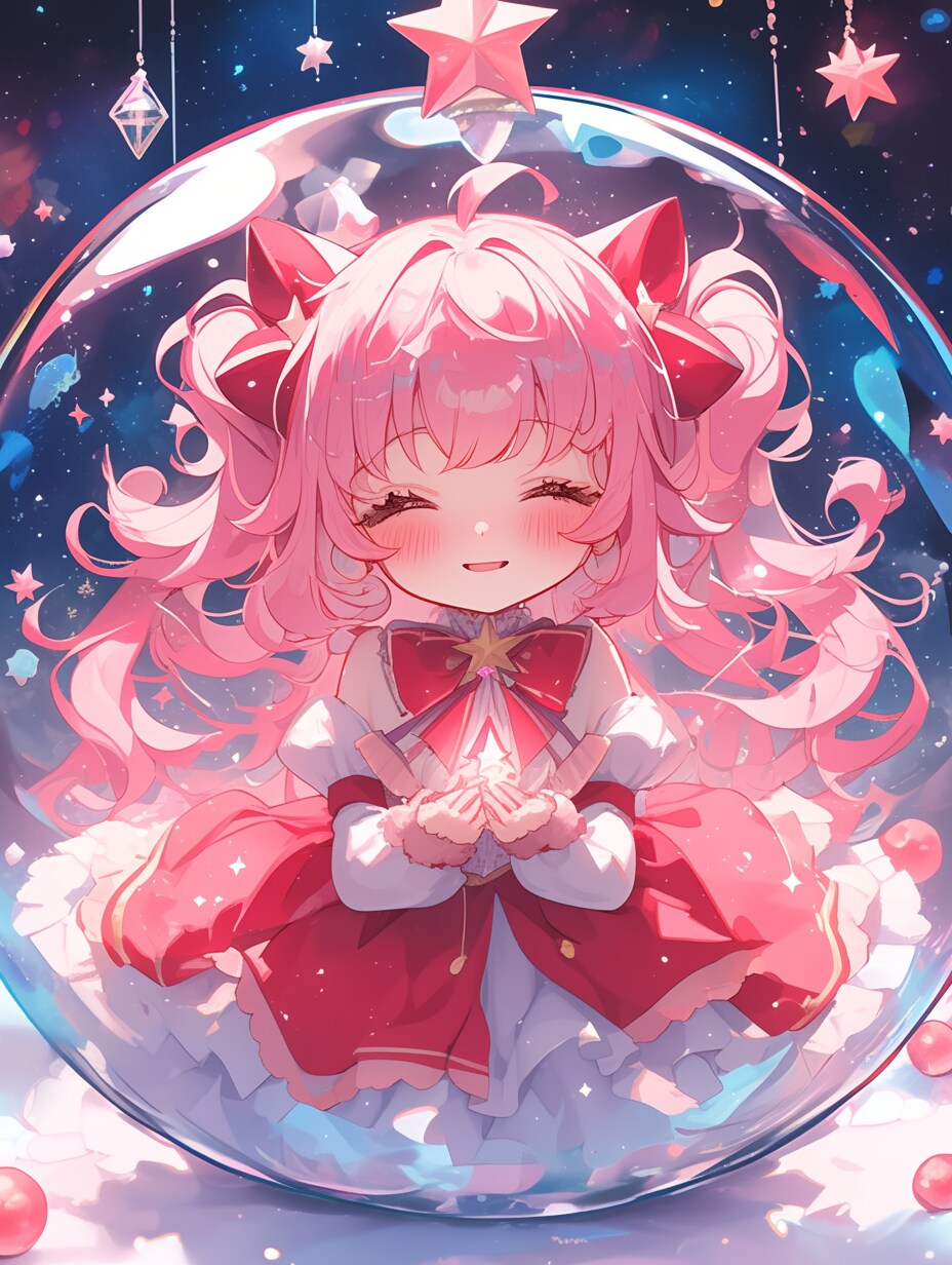 「瓶詰の少女」紅12 | の人気AIイラスト・グラビア