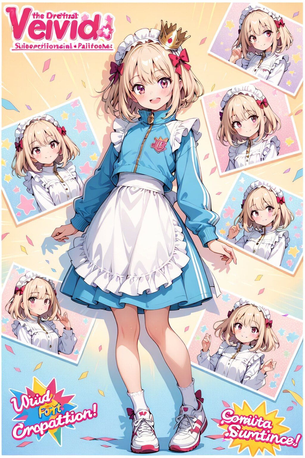 ジャージメイド | の人気AIイラスト・グラビア