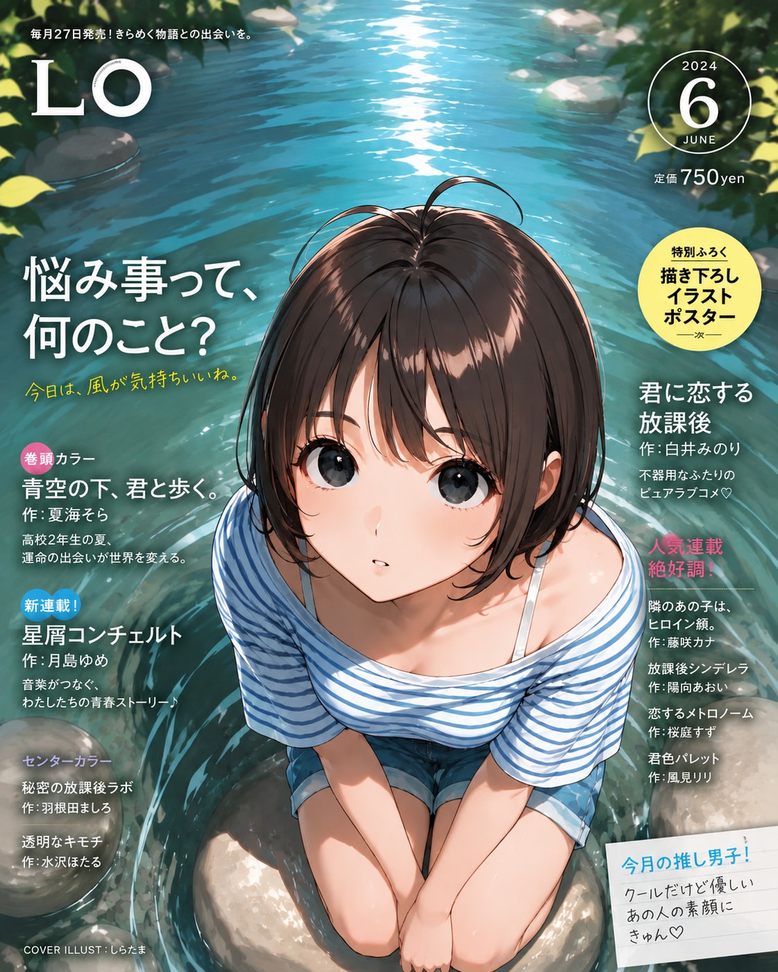 雑誌の表紙