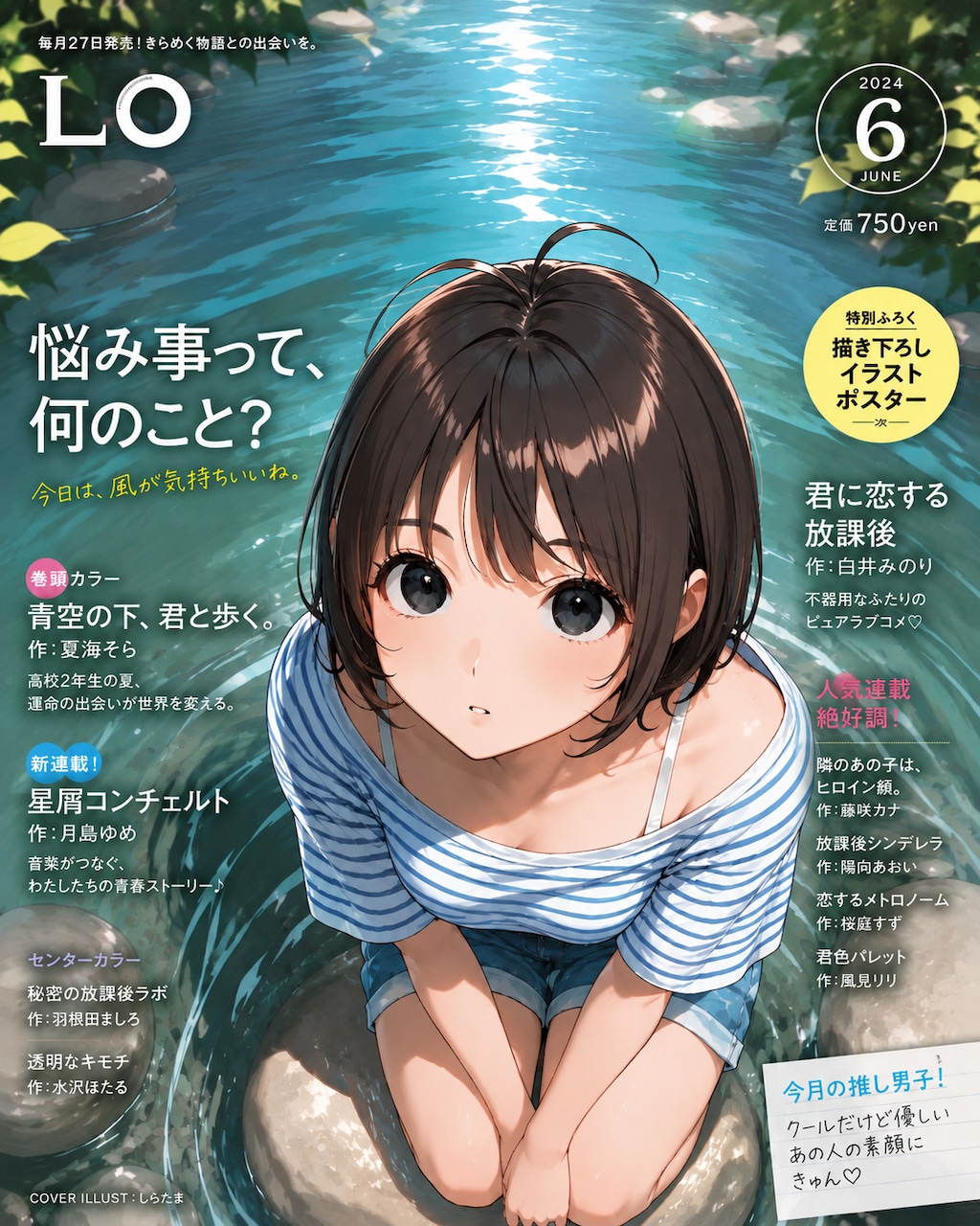 雑誌の表紙
