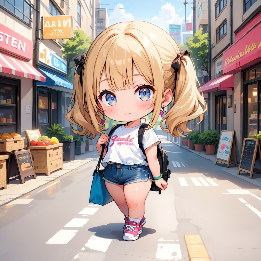 街へおでかけ中♪ | の人気AIイラスト・グラビア