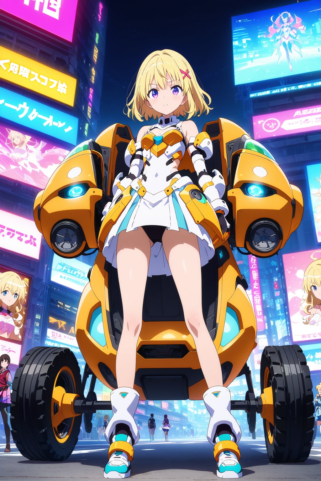 3輪バギー少女