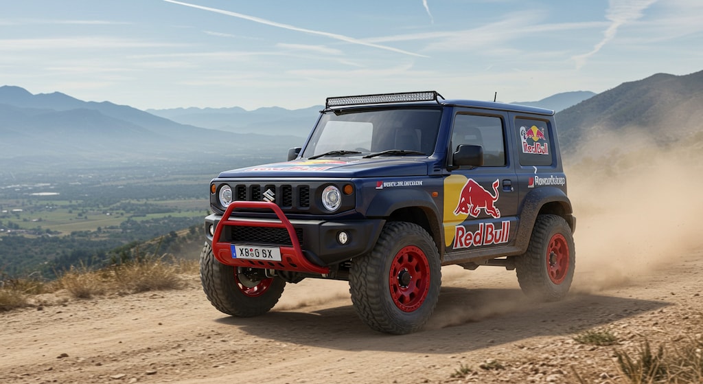 レッドブルジムニーラリーカー