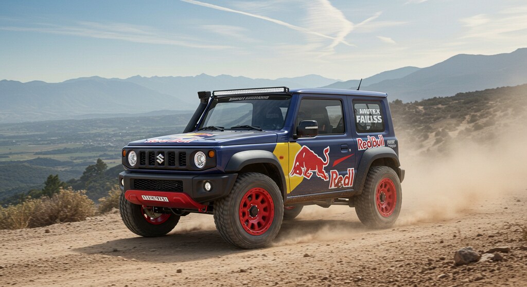 レッドブルジムニーラリーカー