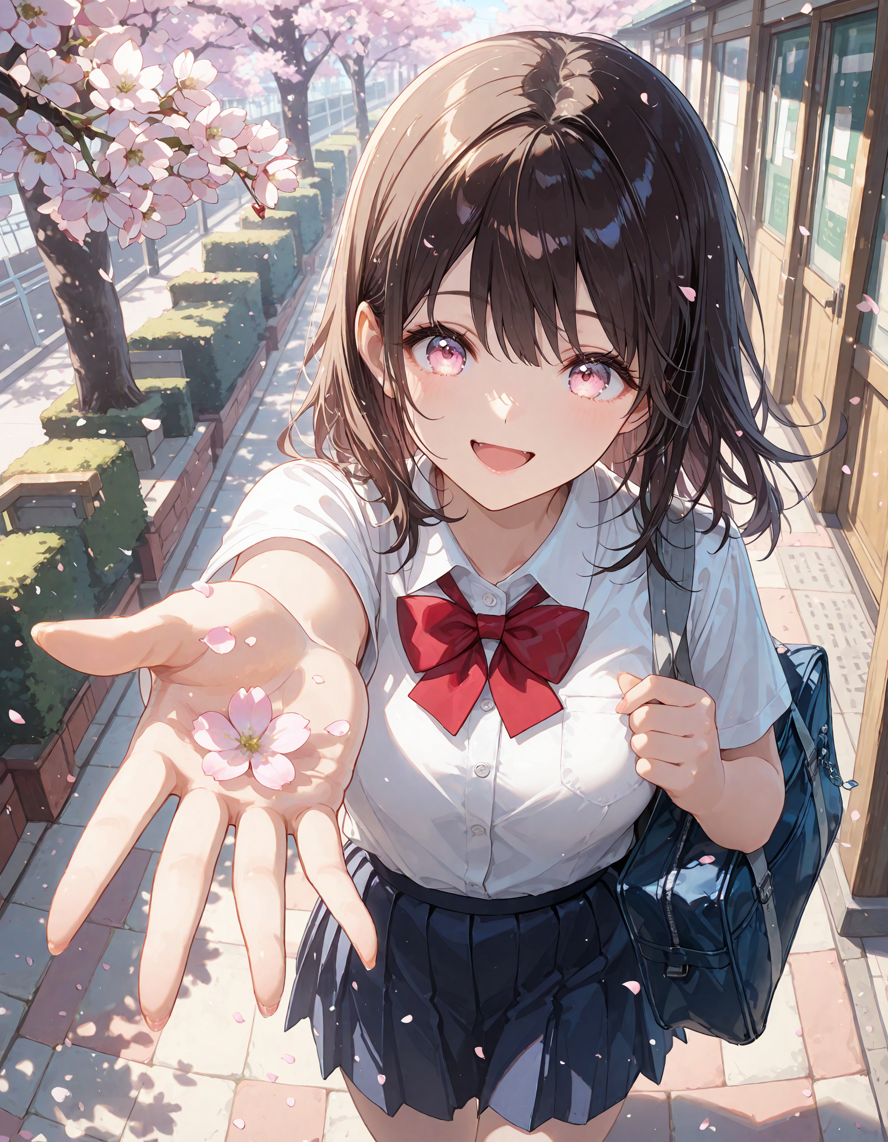 桜、綺麗だね・・・🌸 | の人気AIイラスト・グラビア