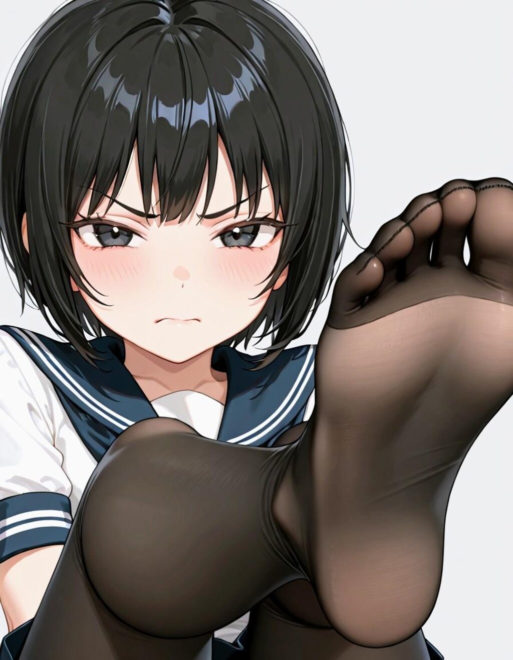 黒パンスト・夏目千鶴お姉やん