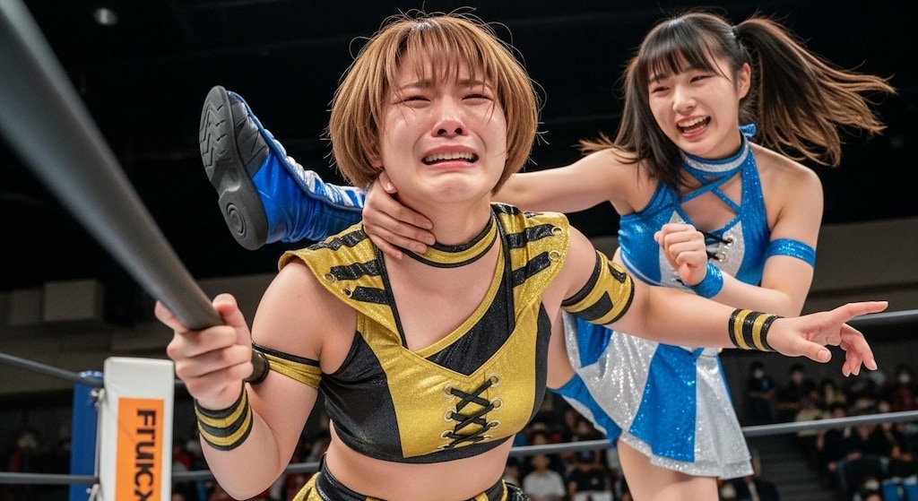 NAOKO(30) VS MIKURU(18) ①『キック』