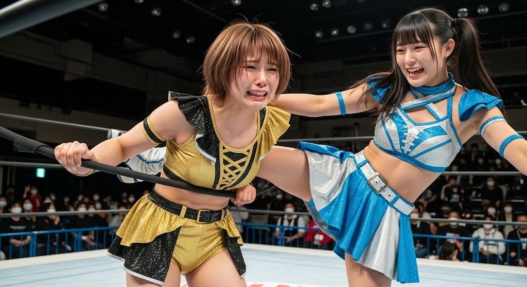 NAOKO(30) VS MIKURU(18) ①『キック』