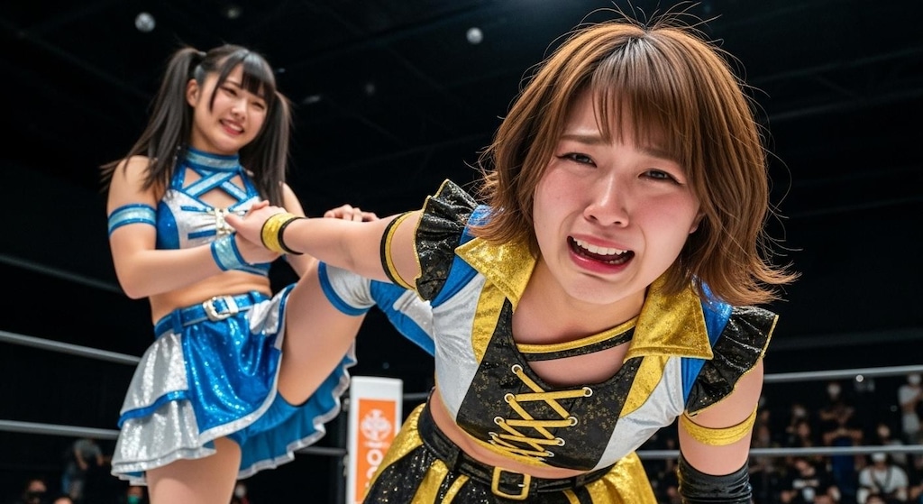 NAOKO(30) VS MIKURU(18) ①『キック』