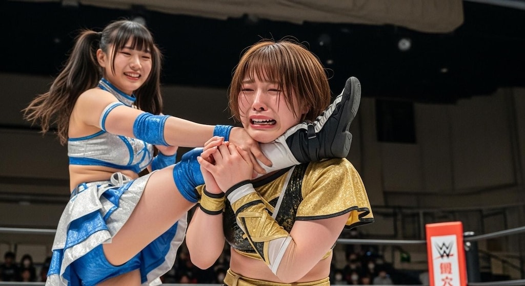 NAOKO(30) VS MIKURU(18) ①『キック』