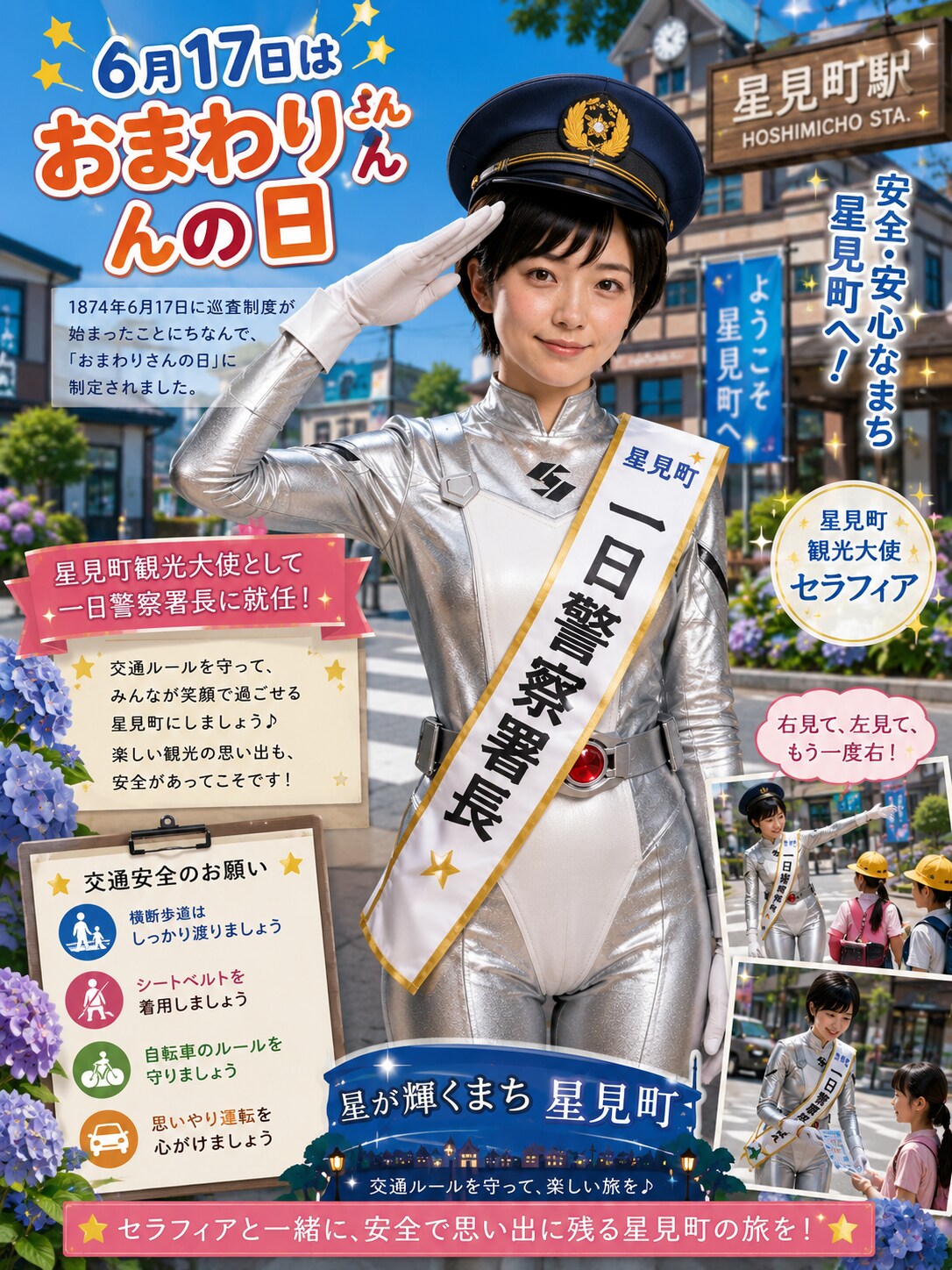 ６月１７日は、おまわりさんの日