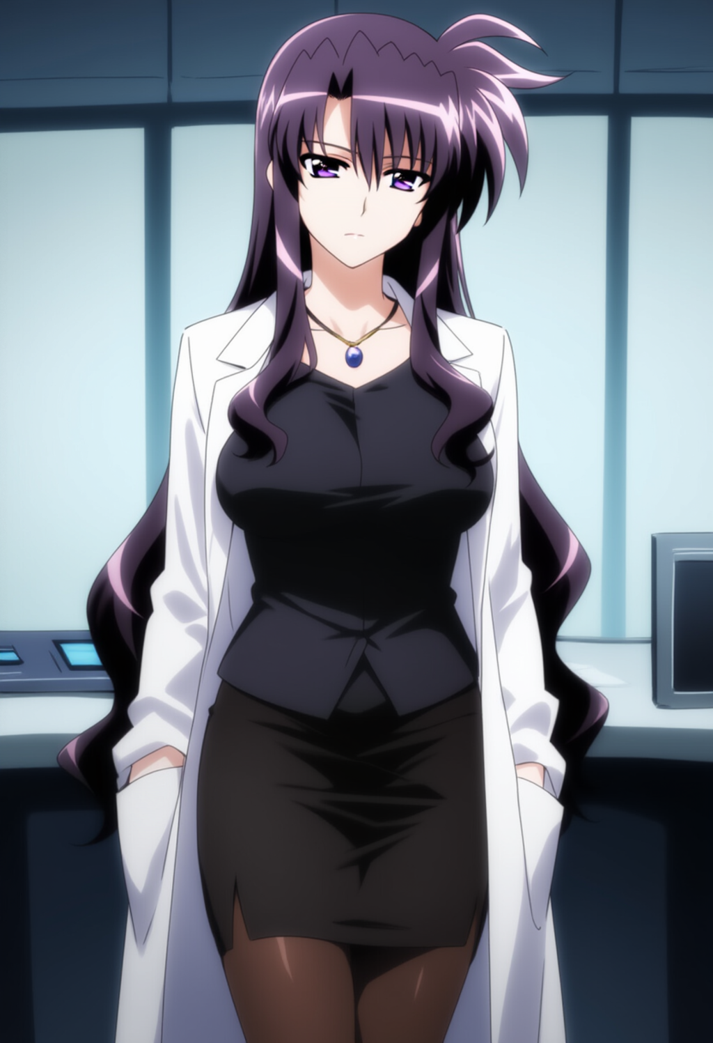 プレシア　研究中