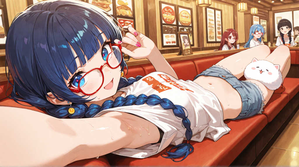 三つ編みメガネっ子ず