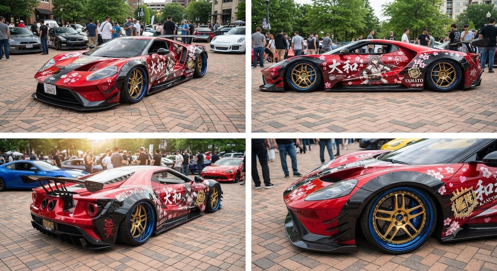 艦これ痛車フォードGT