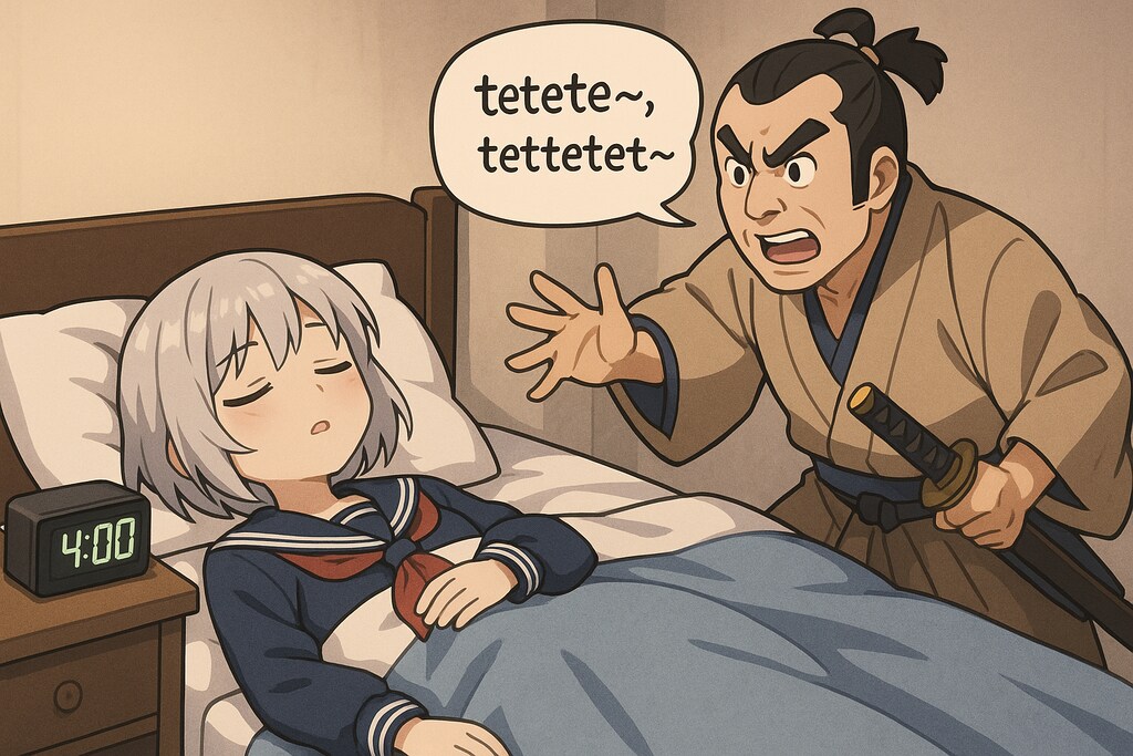 ⏰モーニングコール( まさけさん)