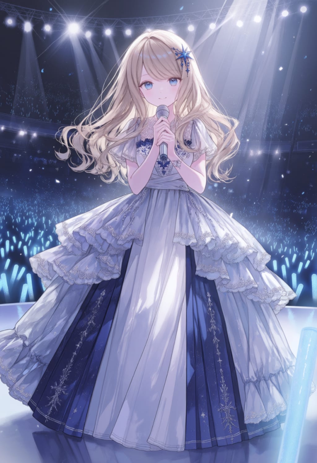 星降るステージの歌姫