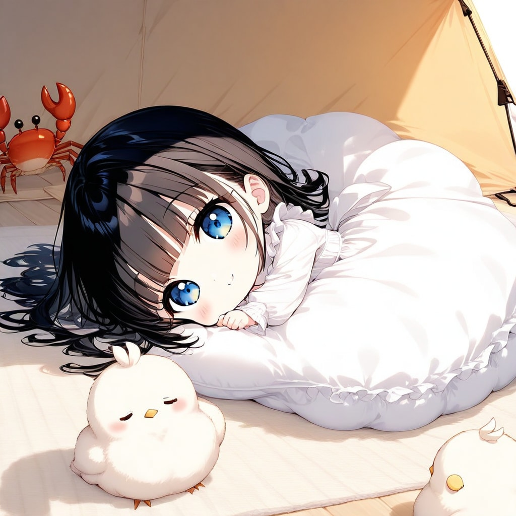 テントのなか | の人気AIイラスト・グラビア