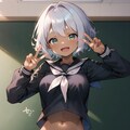 銀髪褐色ちゃん　pony版 3枚目