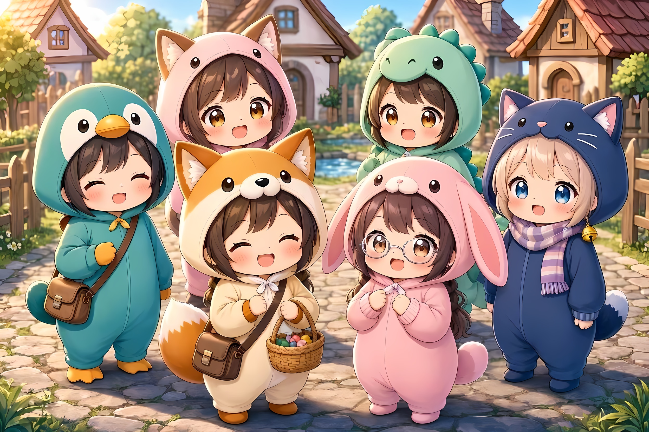（新AIプラットフォームテスト）着ぐるみ村の住人