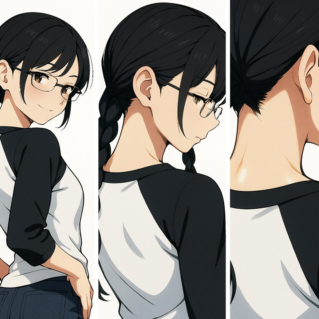 うなじ | の人気AIイラスト・グラビア