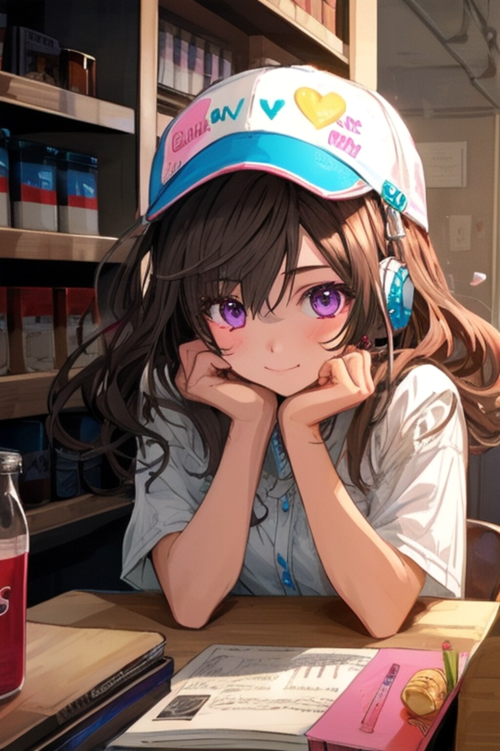 ヘッドフォンしてる女の子その3