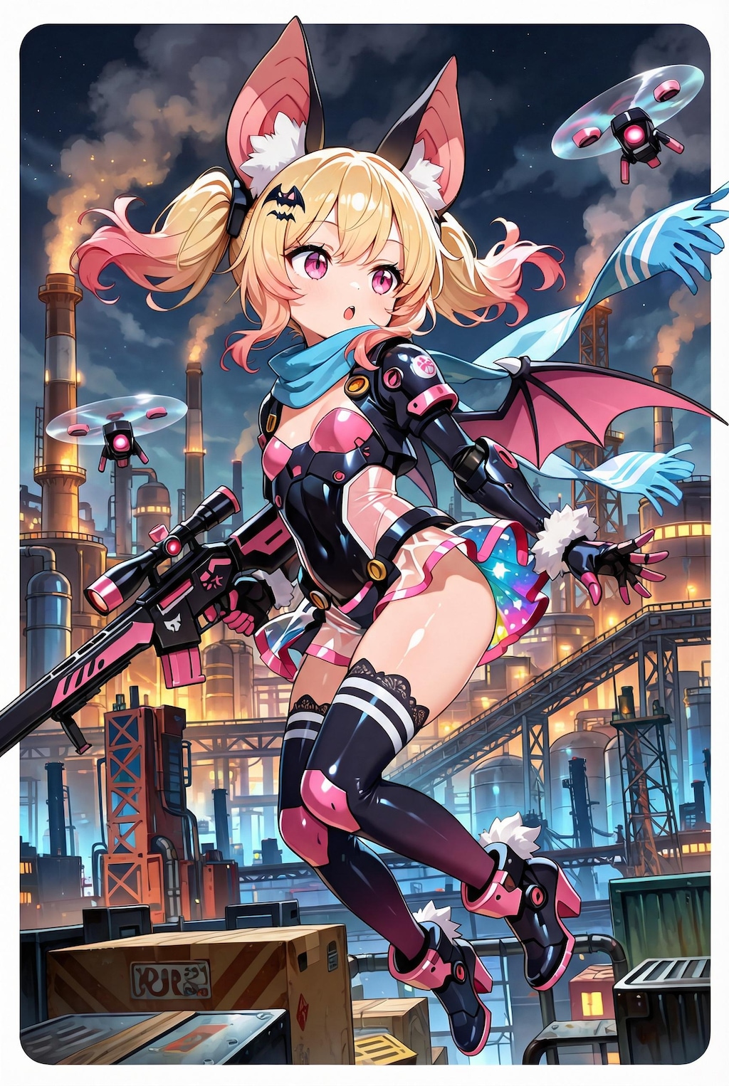 コウモリミミパワードスーツ（金）
