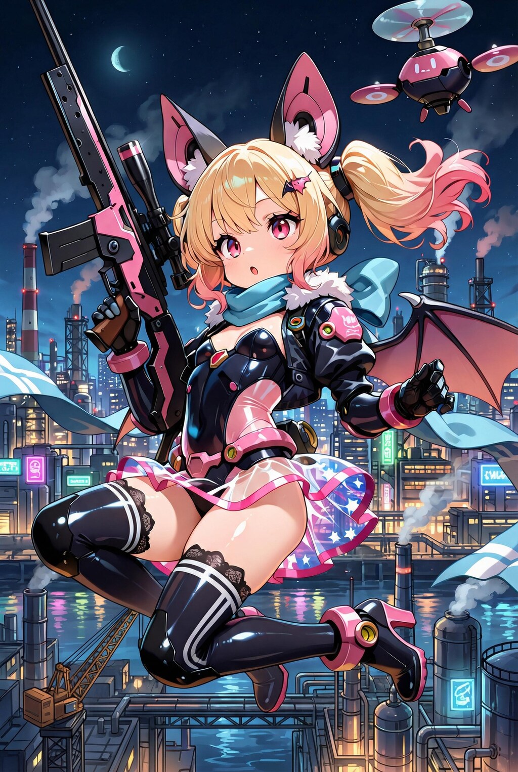 コウモリミミパワードスーツ（金）