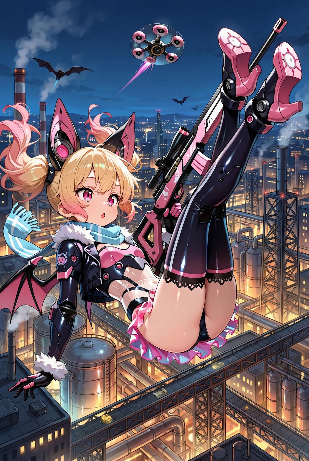 コウモリミミパワードスーツ（金）