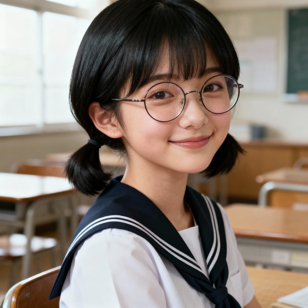 のびかちゃん中学生