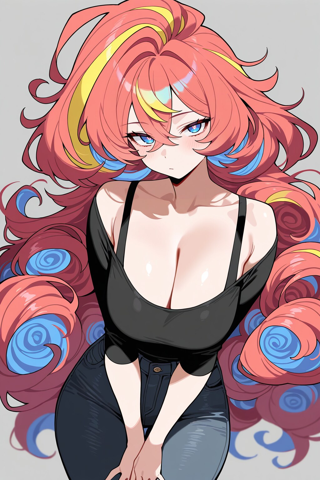 ぐるんぐるんヘア