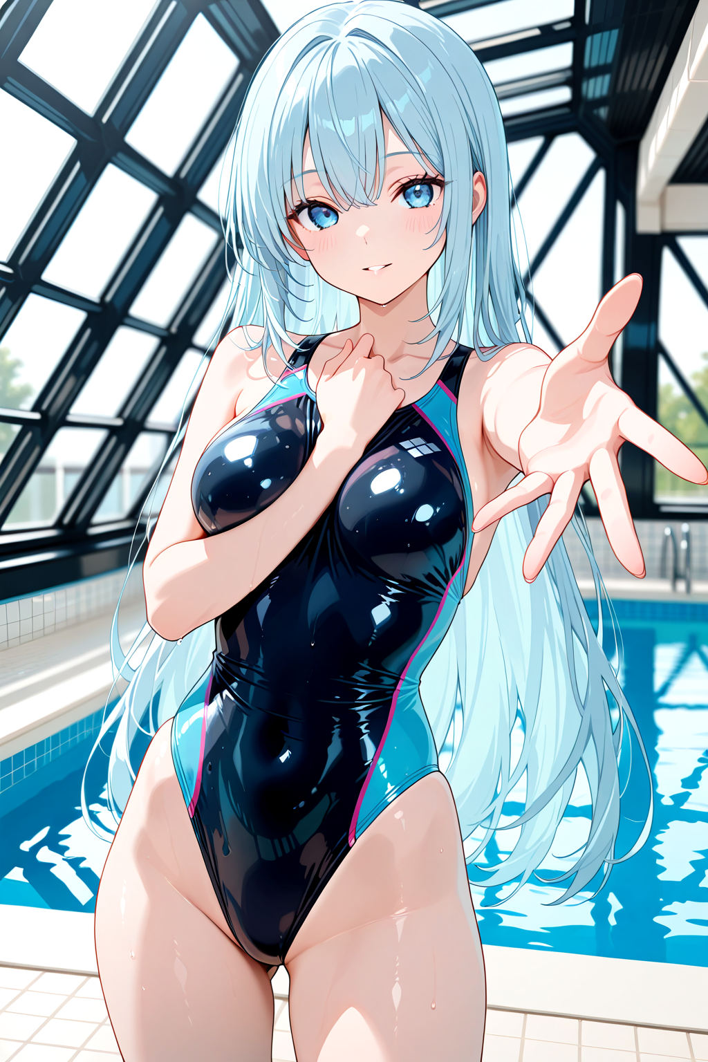 競泳水着だらけのアイドル
