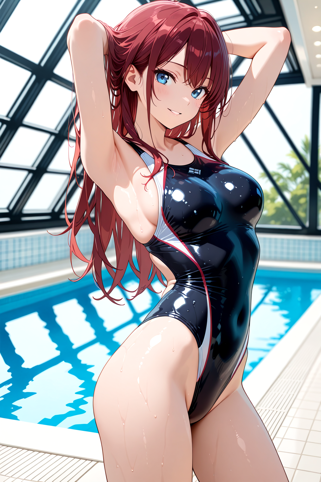 競泳水着だらけのアイドル