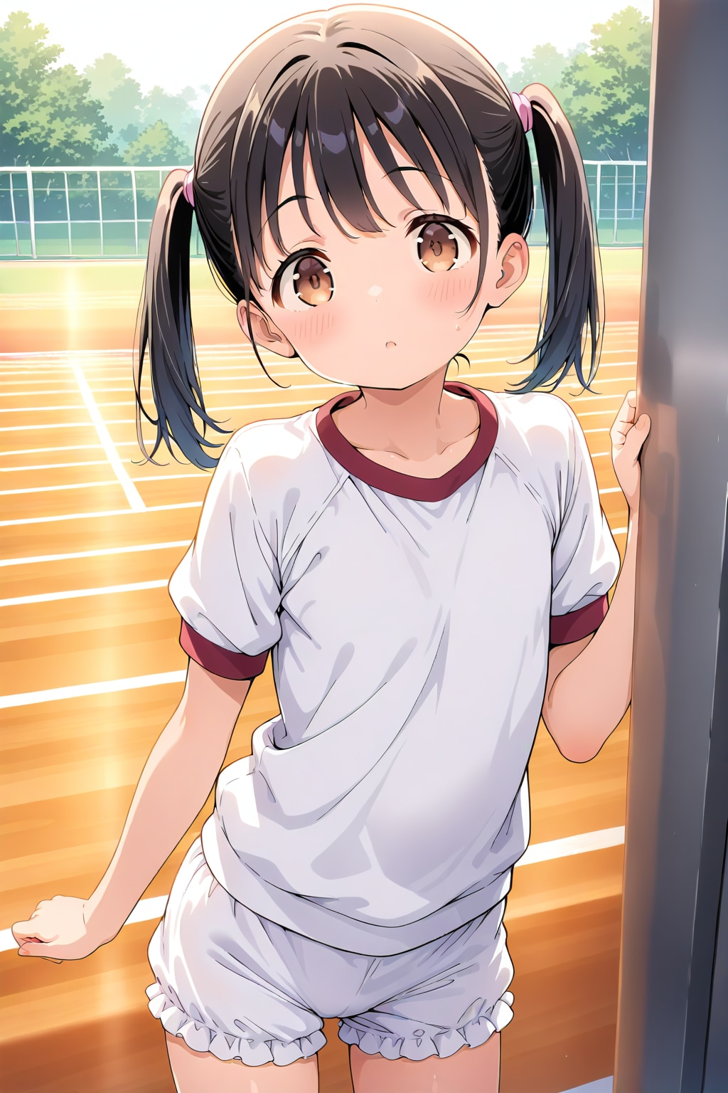 体操服美少女