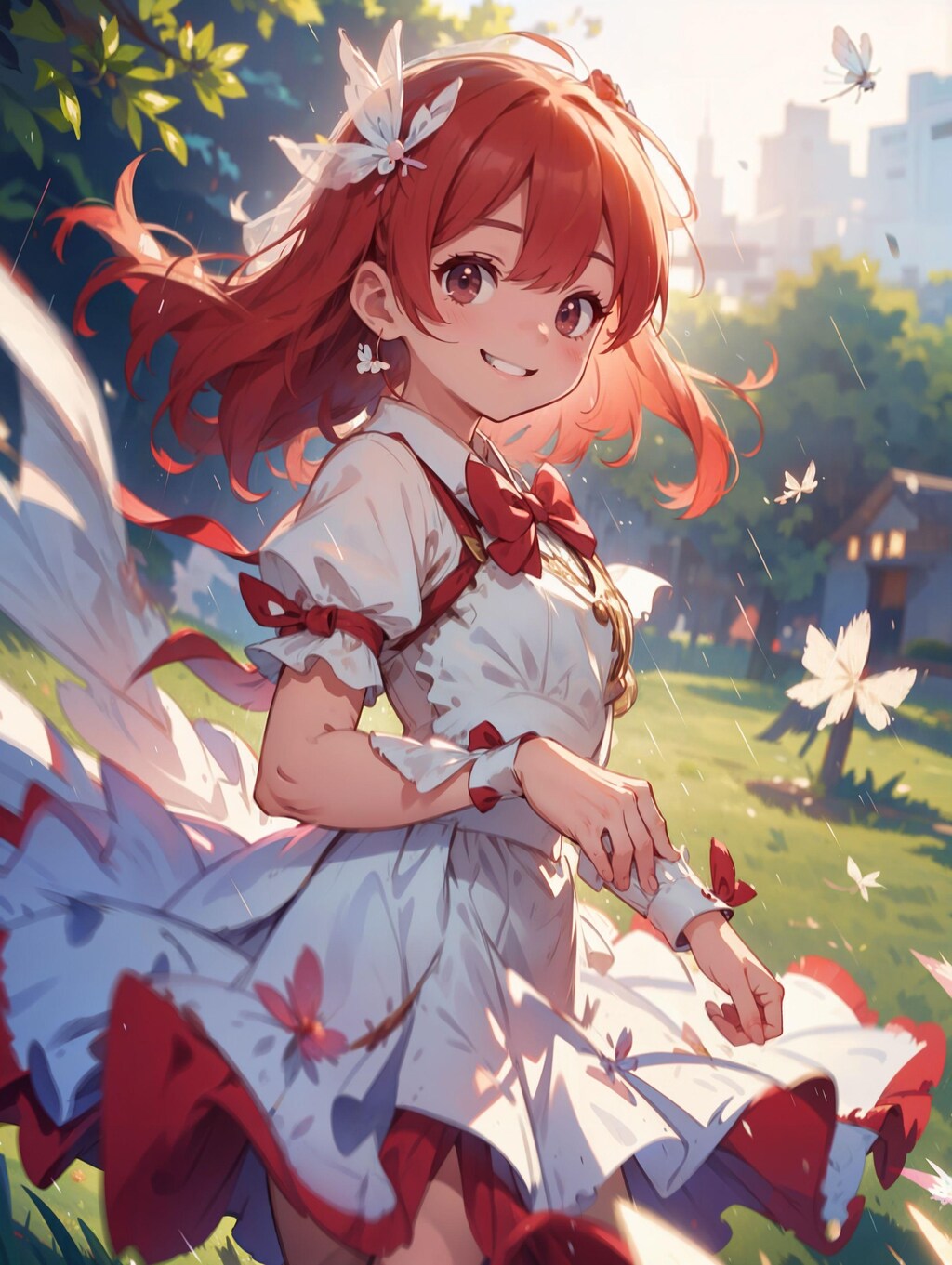 雨の中のダンス♪