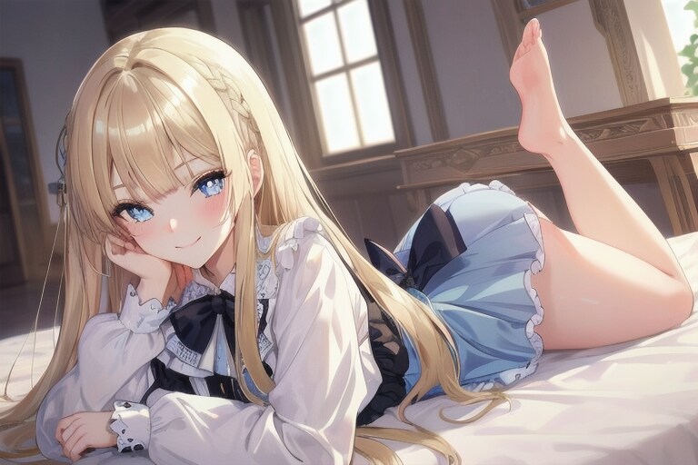 blonde hair test 1