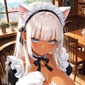 ご主人様、今日はどんな特別なサービスをお望みですか？ このエロい猫耳メイドが、たっぷりお相手いたしますわ♡ 6枚目