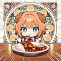 わんこヌーヴォーカレー付属シール（全１２種） 6枚目