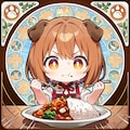わんこヌーヴォーカレー付属シール（全１２種） 2枚目